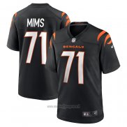 Maglia NFL Game Cincinnati Bengals Amarius Mims 2024 NFL Draft First Round Pick Nero