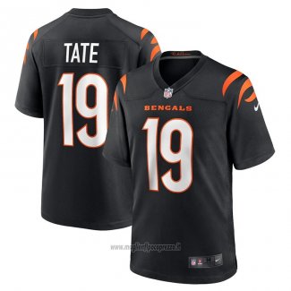 Maglia NFL Game Cincinnati Bengals Auden Tate Nero