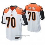 Maglia NFL Game Cincinnati Bengals John Miller Bianco