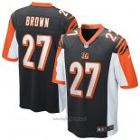 Maglia NFL Game Cincinnati Bengals Tony Brown Nero