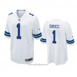 Maglia NFL Game Dallas Cowboys Ben Dinucci Bianco