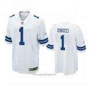 Maglia NFL Game Dallas Cowboys Ben Dinucci Bianco