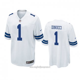 Maglia NFL Game Dallas Cowboys Ben Dinucci Bianco
