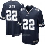 Maglia NFL Game Dallas Cowboys Smith Blu