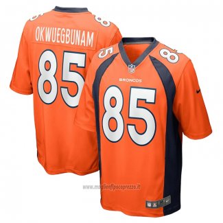 Maglia NFL Game Denver Broncos Albert Okwuegbunam Arancione