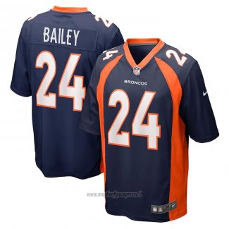 Maglia NFL Game Denver Broncos Champ Bailey Retired Blu