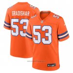 Maglia NFL Game Denver Broncos Randy Gradishar Mile High Collection 1977 Throwback Retired Arancione