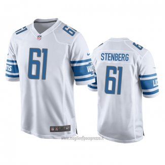 Maglia NFL Game Detroit Lions Logan Stenberg Bianco