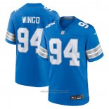 Maglia NFL Game Detroit Lions Mekhi Wingo Blu