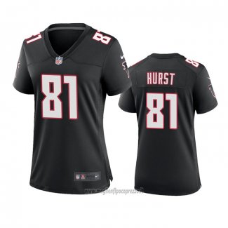 Maglia NFL Game Donna Atlanta Falcons Hayden Hurst Throwback 2020 Nero