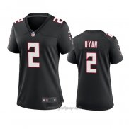 Maglia NFL Game Donna Atlanta Falcons Matt Ryan Throwback 2020 Nero