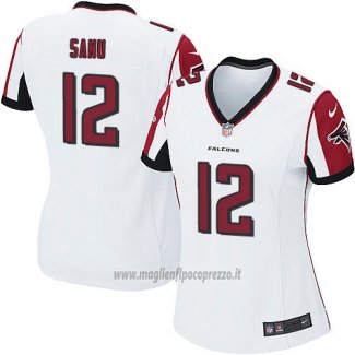 Maglia NFL Game Donna Atlanta Falcons Sanu Bianco