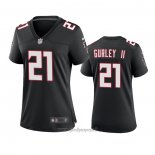 Maglia NFL Game Donna Atlanta Falcons Todd Gurley Ii Throwback 2020 Nero