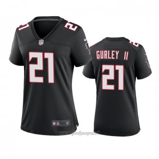 Maglia NFL Game Donna Atlanta Falcons Todd Gurley Ii Throwback 2020 Nero