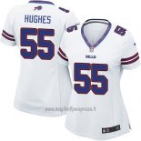 Maglia NFL Game Donna Buffalo Bills Hughes Bianco