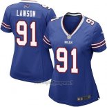 Maglia NFL Game Donna Buffalo Bills Lawson Blu