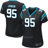Maglia NFL Game Donna Carolina Panthers Johnson Nero