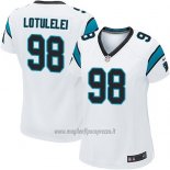Maglia NFL Game Donna Carolina Panthers Lotulelei Bianco