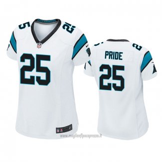 Maglia NFL Game Donna Carolina Panthers Troy Pride Bianco