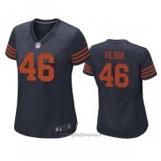 Maglia NFL Game Donna Chicago Bears Kindle Vildor Throwback Blu