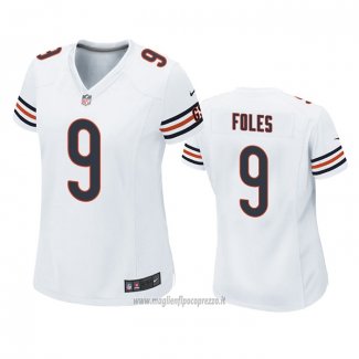 Maglia NFL Game Donna Chicago Bears Nick Foles Bianco