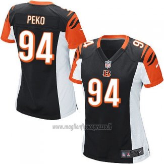 Maglia NFL Game Donna Cincinnati Bengals Peko Nero