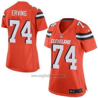 Maglia NFL Game Donna Cleveland Browns Erving Arancione