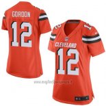 Maglia NFL Game Donna Cleveland Browns Gordon Arancione
