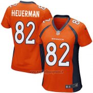 Maglia NFL Game Donna Denver Broncos Heuerman Arancione