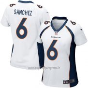 Maglia NFL Game Donna Denver Broncos Sanchez Bianco