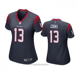 Maglia NFL Game Donna Houston Texans Brandin Cooks Blu