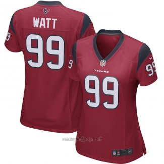 Maglia NFL Game Donna Houston Texans J.j. Watt Rosso