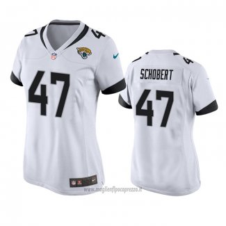 Maglia NFL Game Donna Jacksonville Jaguars Joe Schobert Bianco