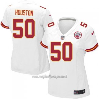 Maglia NFL Game Donna Kansas City Chiefs Houston Bianco