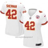 Maglia NFL Game Donna Kansas City Chiefs Sherman Bianco
