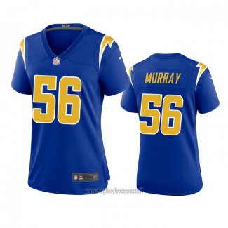 Maglia NFL Game Donna Los Angeles Chargers Kenneth Murray Alternato Blu