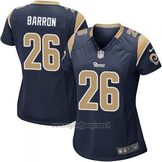 Maglia NFL Game Donna Los Angeles Rams Barron Nero
