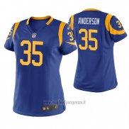 Maglia NFL Game Donna Los Angeles Rams C.j. Anderson Blu