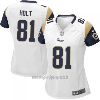 Maglia NFL Game Donna Los Angeles Rams Holt Bianco