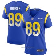 Maglia NFL Game Donna Los Angeles Rams Tyler Higbee Blu