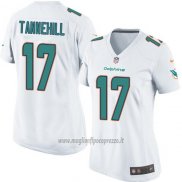 Maglia NFL Game Donna Miami Dolphins Tannehill Bianco