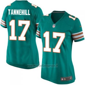 Maglia NFL Game Donna Miami Dolphins Tannehill Verde Scuro