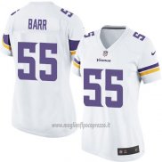 Maglia NFL Game Donna Minnesota Vikings Barr Bianco