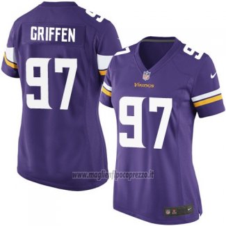 Maglia NFL Game Donna Minnesota Vikings Griffen Viola
