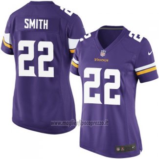 Maglia NFL Game Donna Minnesota Vikings Smith Viola