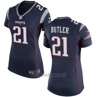 Maglia NFL Game Donna New England Patriots Butler Nero