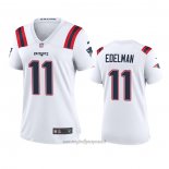 Maglia NFL Game Donna New England Patriots Julian Edelman 2020 Bianco