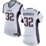 Maglia NFL Game Donna New England Patriots Mccourty Bianco