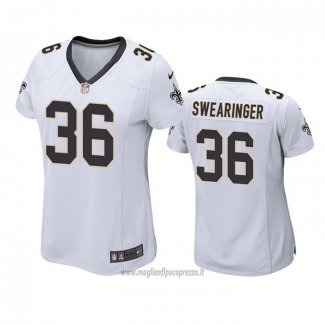 Maglia NFL Game Donna New Orleans Saints D.j. Swearinger Nero