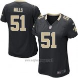 Maglia NFL Game Donna New Orleans Saints Mills Nero